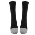 thumbnail image 3 of Rubber Grip Socks, Rubber Soles Porosity Thread Design Polyurethane Fiber Thicken Men's Socks  For Men For Sports Black, 3 of 8