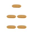 thumbnail image 3 of Thinsony Polyester Stylish Bathroom Carpet With Non-slip For Any Room Easy To Clean Bathroom Rugs Soft khaki 5Set, 3 of 6