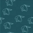 thumbnail image 1 of Ahgly Tapis d'Intérieur Lavable en Machine Carré Transitionnel Vert Cyan Foncé, 5 Pieds Carré, 1 of 7