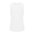 thumbnail image 4 of Timegard Workout Top for Women Crewneck Solid Color Sleeveless Basic Tee Breathable Athletic Shirts Top, 4 of 6