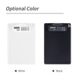thumbnail image 2 of Graflsoa Solar-Powered A4 Clipboard with Built-in Calculator, Pen Holder, and Ruler - White, Portable and Eco-Friendly Office Organizer, 2 of 6