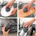 thumbnail image 5 of Stainless Steel Sponges, Pack Kitchen Steel Wool,Steel Pot Scrubber for Tough Kitchen Cleaning - Wool Scrubber for Dishes,Pots,Pans,Kitchen Cooking Utensil Cleaning Tools, 5 of 5