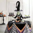 thumbnail image 2 of QualitChoice Pendentif de Table Sorcière d'Halloween Ambiance d'Halloween avec Pendentif Réaliste Sorcière Apparence Réaliste Noir S 1Set, 2 of 6