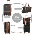 thumbnail image 3 of Joyway Ensemble de 3 Valises Cabine avec Roulettes Multidirectionnelles, Serrure TSA et Coque Rigide Légère., 3 of 6