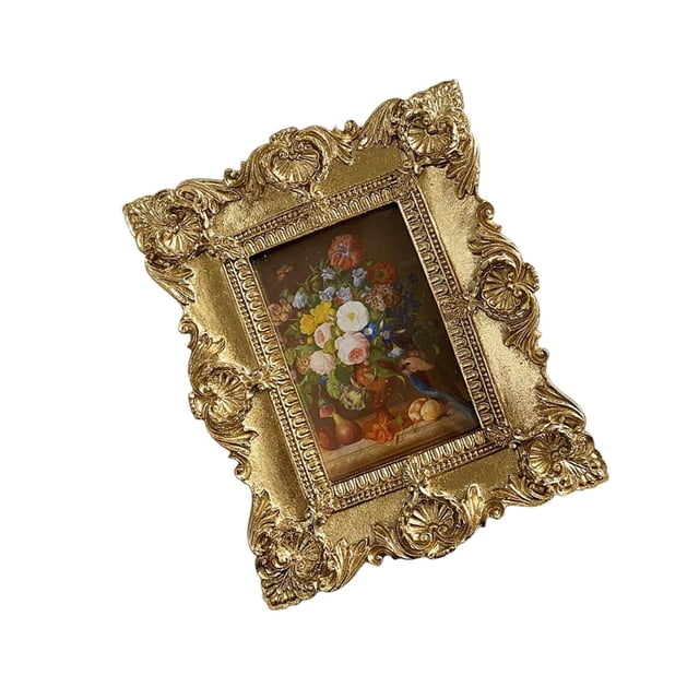 Photo Frame Cards Display Holder Home Picture Frame Flower Stand Ornament Farmhouse Picture Frame