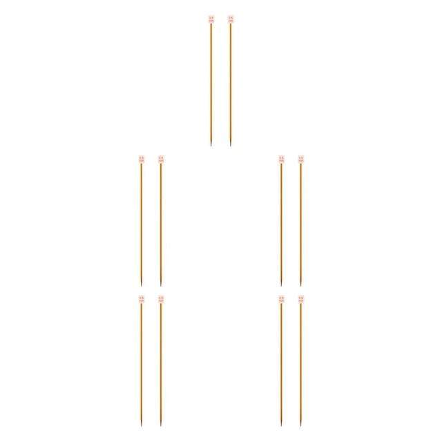 bedienty Color Random Knitting Needles Weaving Needle Handknitting Tool Home Supplies 3.5mm 5Set