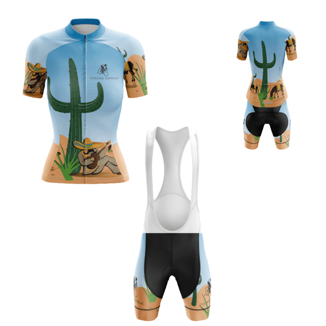 Mexican Desert Women's Cycling Kit - XL