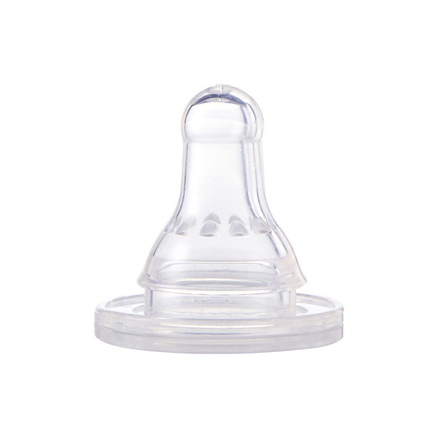 First Essentials by NUK Tétine de Biberon de Rechange, en Silicone, Débit Lent, 0+ Mois