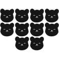thumbnail image 1 of Attrape-poils pour Animaux de Compagnie, Attrape-Charpie pour Lessive, Attrape-Poils de Lessive Noir, Mignon en Forme d'Ours, Réutilisable, Attrape-Poils de Chien pour Laveuse, pour Vêtements et Literie (10 Pcs), 1 of 8