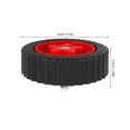 thumbnail image 2 of LOLIPPYY 2Pcs Lawn Mower Support Wheels Red Auxiliary Wheels For Enhanced Stability In Maintenance, 2 of 8