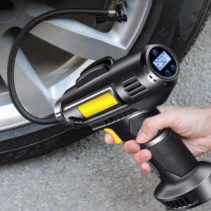 Inflating Machine,4000mah Tire Inflator Compressor With Display Handheld Pump Portable Display Car Bike With Display Car Tire Inflator Handheld Balls And Inflatables Bike Balls And Car Bike Balls