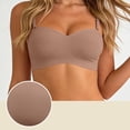 thumbnail image 2 of Comfortable Transparent Shoulder Strap Backless Spongeless Bra with Convertible Straps for Everyday Wear, 2 of 5