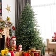 thumbnail image 2 of Costway 7ft Artificial Christmas Spruce Hinged Tree w/ 1260 Mixed PE & PVC Tips, 2 of 10