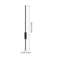 thumbnail image 3 of TopLLC Modern LED Wall Lights Indoor USB-C Plug In Wall Lights Long Strip Lamp wall lamp, 3 of 3