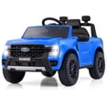 thumbnail image 1 of Licensed Ford Ranger Ride on Car for Kids by OLAKIDS, 12V Electric Vehicle with Remote Control, Toddlers Battery Powered Toy Gift with 2 Speeds, Wheels Suspension, Storage Space, Bluetooth USB, 1 of 9