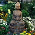 thumbnail image 2 of Angelo Décor Statue Bouddha s'asseyant 71cm, 2 of 2