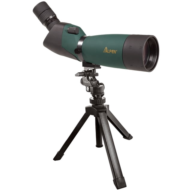 Alpen Optics 20-60x80 w/45 degree EP, Waterproof Fogproof Spotting Scope