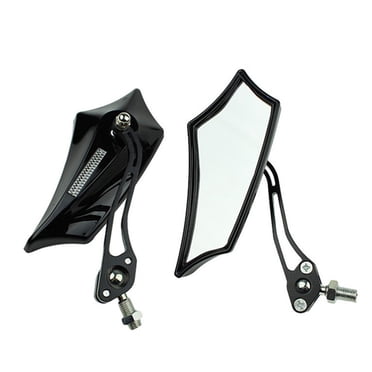 ESUPPORT Noir Universel Moto Moto Vélo 8mm 10mm Rétroviseur Latéral Scooter VTT