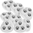 thumbnail image 4 of 8 Pcs Roulettes Roues Petites Roues Roues Pivotantes Roulettes Adhésives pour Étui de Rangement, 4 of 9