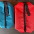 thumbnail image 4 of Wweixi 5X Tote Bag Zippered Pack Fine Workmanship Wear-resistance Convenience Storage Bags Hardware Organizer Container Red Small Size, 4 of 6