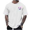 thumbnail image 1 of Birdeem Chemises pour Hommes Mode Été Décontracté T-Shirt Col Rond Imprimé, 1 of 1