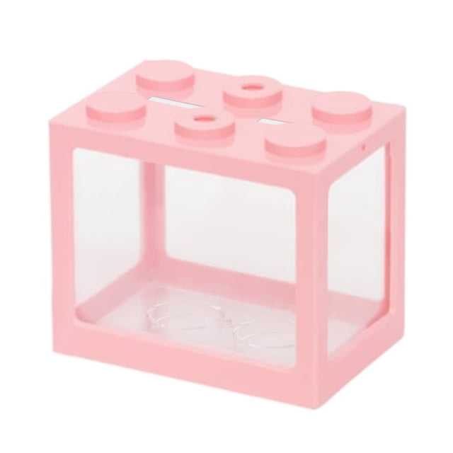 Labymos Mini Aquariums Rangée Aquarium Empilables Réservoirs Anti-Fourmis Mini Boîte à Reptiles Rangée