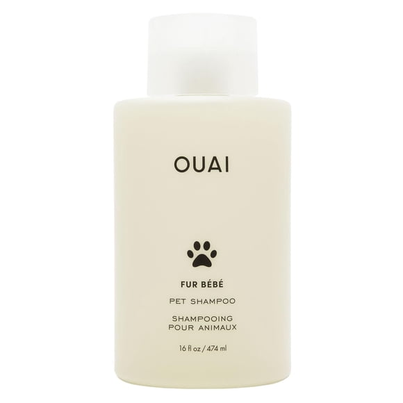 OUAI Fur BÃ©bÃ© Pet Shampoo - Shampooing pour Chat et Chien pour un Nettoyage Doux, une Hydratation et une Brillance - Fournitures pour Animaux Véganes et Sans Cruauté avec Aloe Vera et PanthÃ©nol - Mercer Street S