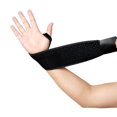 thumbnail image 4 of Wrist Support Wrist Stabilizer Adjustable Wrist Bandages Protector Left and Right Hand Wrist Wraps for Fitness Office Pain Black 1 pc, 4 of 7