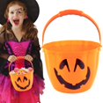 thumbnail image 2 of Halloween Decorations Luminous Led Pumpkin Bucket Halloween Light up The Bucket A Decorative Candy Container for Kids and Toddlers A Favorite Accessory for Parties Halloween Party Favors Halloween De, 2 of 9