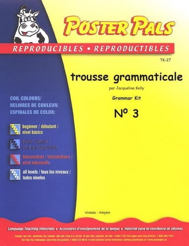 Activités Reproductibles pour la classe de FLS - trousse grammaticale - N° 3