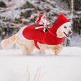 thumbnail image 3 of Santa Claus Dog Costume Christmas Pet Clothes  Party Pet Cosplay Costumes for Small Medium Large Dogs Cats, 3 of 4