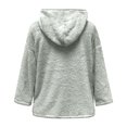 thumbnail image 3 of WEIYLL Womens Fleece Jacket Thick Knitted Cardigan Solid Color Sleeve Furry Green Going Out Fall Tops Size S, 3 of 4