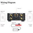 thumbnail image 5 of HIFI BT5.0 Digital Amplifier Mini Stereo Audio Amp 100W Dual Channel Sound Power Audio Receiver Stereo AMP USB AUX for Home Theater USB TF Card Player, 5 of 5