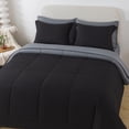 thumbnail image 1 of Mainstays 7-Piece Black Bed in a Bag, Double, 1 of 10