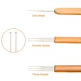 thumbnail image 3 of pitrice 7 Pcs Manche en Bambou Crochet Dreadlock Crochet Aiguille Outil Tressage Fabrication de Cheveux, 3 of 9