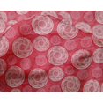 thumbnail image 4 of oneOone Silk Tabby Fabric Circle Block Print Fabric By The Yard 42 Inch Wide, 4 of 4