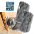 thumbnail image 2 of 2 Packs Cat Grooming Brushes Pet Grooming Brush Wall Mounted, 2 of 5