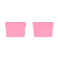 thumbnail image 2 of yingyy Magnetic Marker Holder Multipurpose Eraser Box Stationery Cases Storage Container for Meeting Room Office Classroom Use Pink Chalk box 2Set, 2 of 6