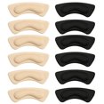 thumbnail image 1 of 12 Pcs Doublures de Talon Autocollants Coussins de Talon Inserts de Talon pour Femmes et Hommes, 1 of 10