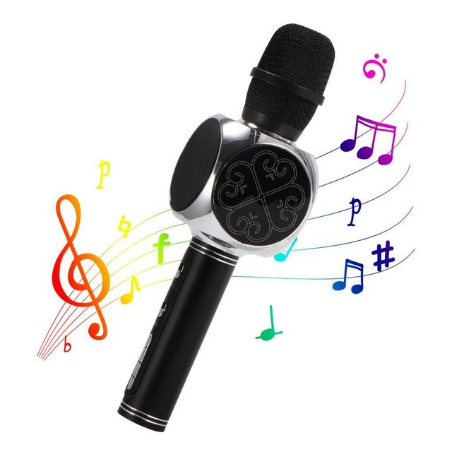 MesaSe pour Haut-Parleur Intégré Microphone Sans Fil Bluetooth Microphone Portatif pour Fête No.2