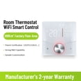 thumbnail image 3 of WiFi Smart Thermostat, Central Air Conditioning Temperature Controller with LED Knob Design, Large Touch Keys, Dynamic Lighting Effects, 3 of 7
