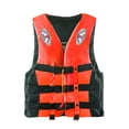 thumbnail image 1 of DPTALR Adult Life Jacket Assistance Vest Kayak Ski Buoyancy Fishing Water Rescue, 1 of 4