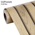 thumbnail image 2 of Self-Stick Wallsticker 3D Wood Panel Faux Effect Stripes Feature, 2 of 7