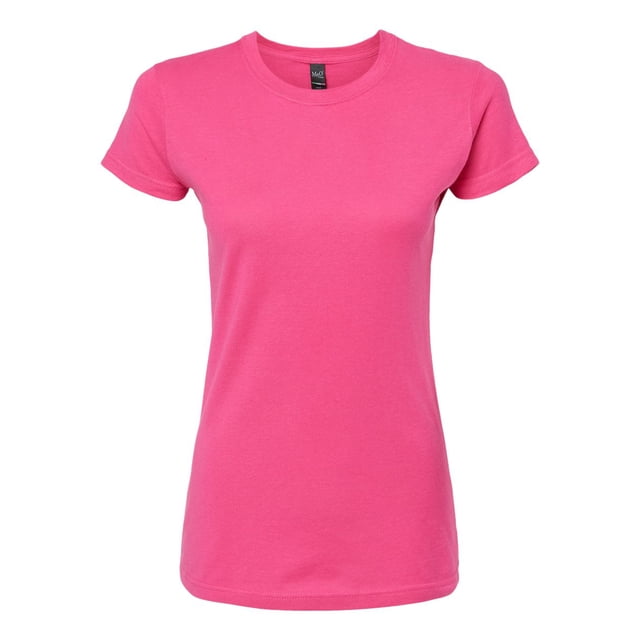 M&O 4513 T-Shirt en Jersey Fin pour Femmes