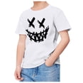 thumbnail image 1 of TZEWGL Cute Graphic Printed Short Sleeved Crewneck Solid Color Shirt For Kid Clothes For Kids size 12-13T, 1 of 4