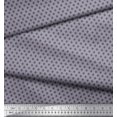 thumbnail image 3 of Soimoi Gray Cotton Poplin Fabric Geometrical Star Geometric Printed Fabric 1 Yard 42 Inch Wide, 3 of 5