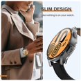 thumbnail image 3 of [PST] 40mm Samsung Galaxy Watch 4 Case Cover, 360°Full Protective Rugged Case Cover with Tempered Glass Screen Protector, 3 of 3