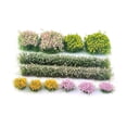 thumbnail image 3 of Bunblic DIY Miniature Grass Tufts Artificial Grass Modeling Versatile Flower Cluster for Architecture Building Train Landscape Style B, 3 of 8
