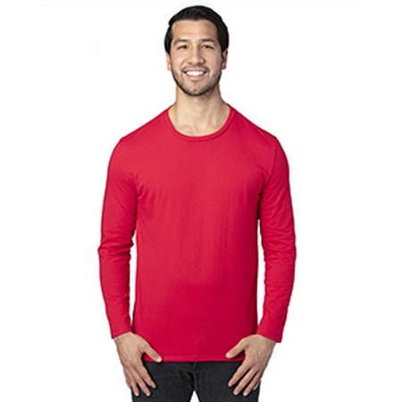 Men's Ultimate Long-Sleeve T-Shirt - RED - 3XL