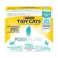 thumbnail image 2 of Purina Tidy Cats Light Weight Free & Clean Unscented Multi-Cat, Clumping Litter 5.44 kg, 2 of 9